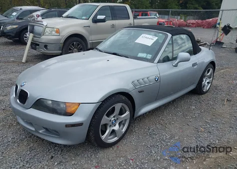 1998 BMW Z3 1.9 z USA, uszkodzony, nr VIN 4USCH7332WLD16671
